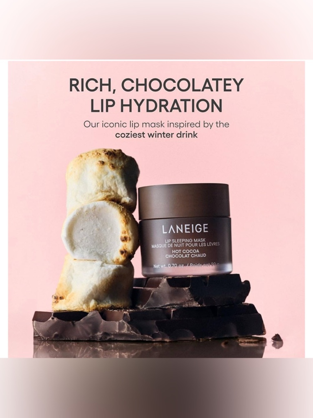 LANEIGE Hot Cocoa Lip Sleeping Mask